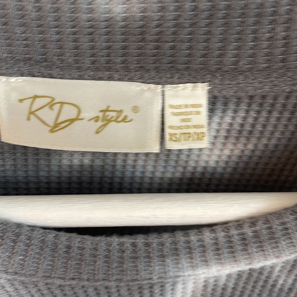 Anthropologie Tomasa Thermal Tie-Dye Pullover Top - Picture 5 of 6